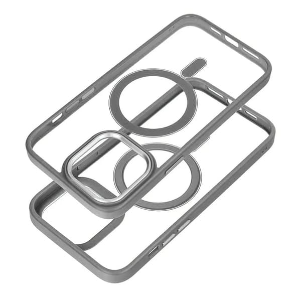 Mobilskal För Galaxy S26 Ultra Magsafe Edge - Titanium Grå