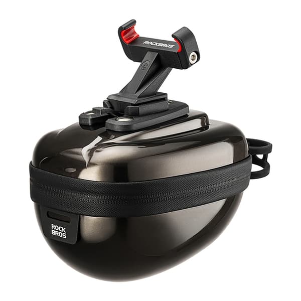 Rockbros Rigid Hard Shell Kompakt Sadeltaske 0.4L - Sort