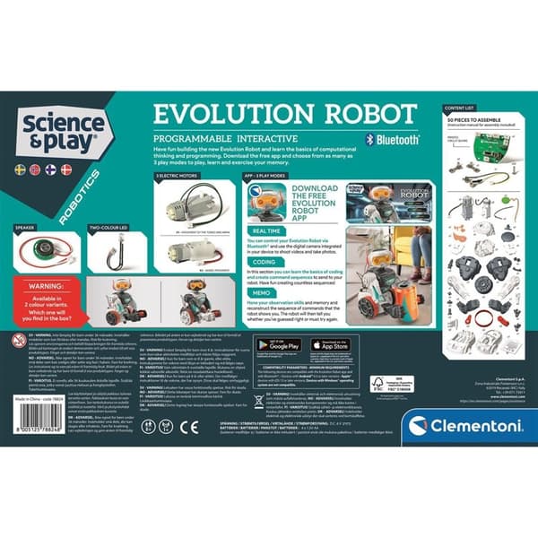 CLEMENTONI Evolution Robot 2.0 (Nordic)