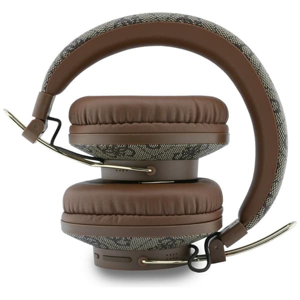 Guess Over-Ear Hörlurar Triangle Logo Bluetooth ENC - Brun