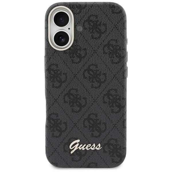 Guess  Mobilskal För iPhone 17 MagSafe 4G Script - Svart