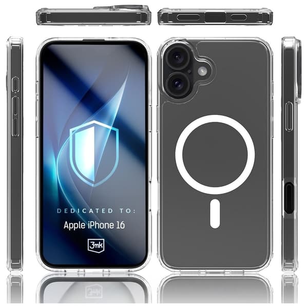 3MK Mobilcover til iPhone 16 MagSafe Armor - Klar