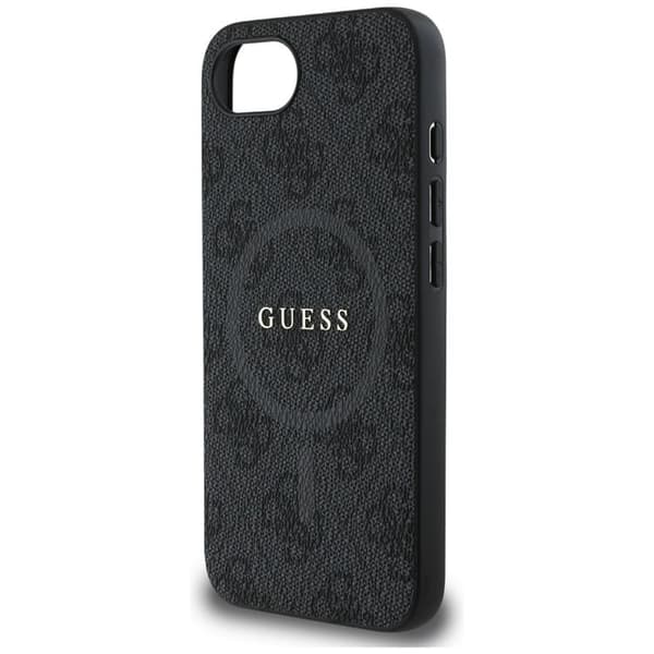 Guess telefonetui til iPhone 16e MagSafe 4G Ring Classic Logo