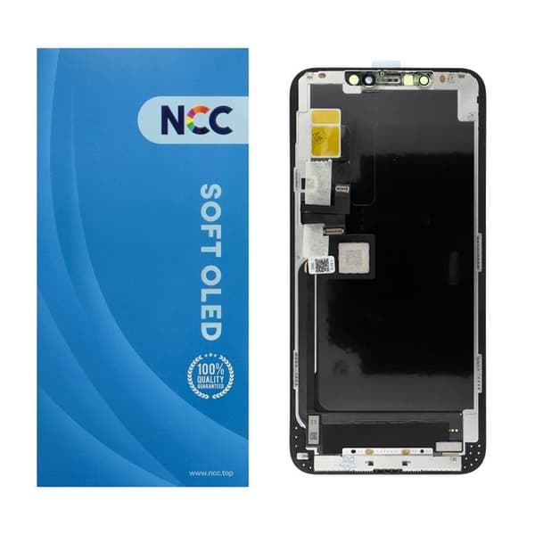 iPhone 11 Pro Max skærm med LCD-skærm NCC blød OLED