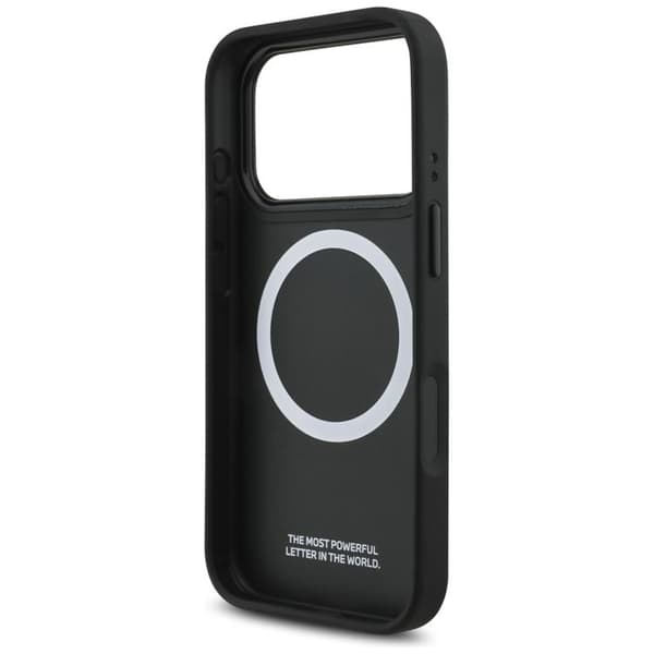 BMW telefontaske til iPhone 17 Pro MagSafe M Shape Logo - Sort