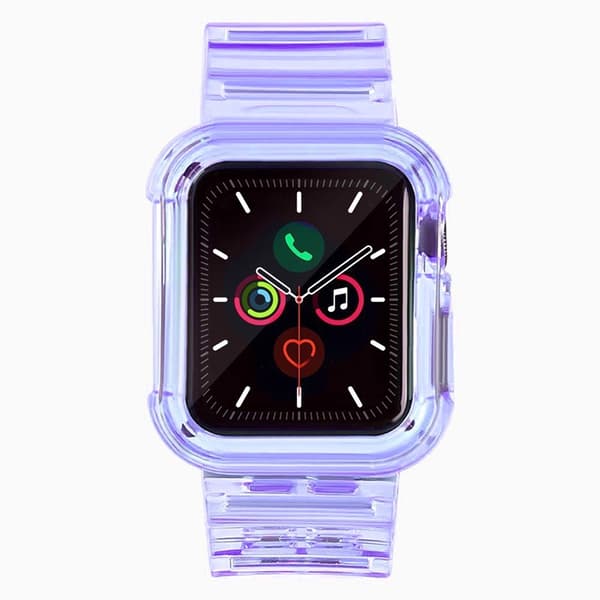 Apple Watch (38mm) Armbånd Silikone - Lilla