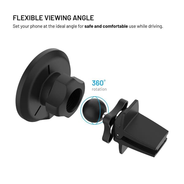 FIXED MagRound2 15W Telefonholder til ventilationsgitter