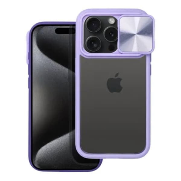 Mobilskal till iPhone 15 Pro Slider - Lila