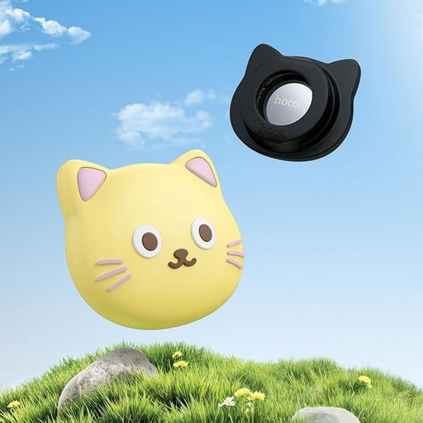 Hoco Locator Apple Find My Kattformad E91D - Svart