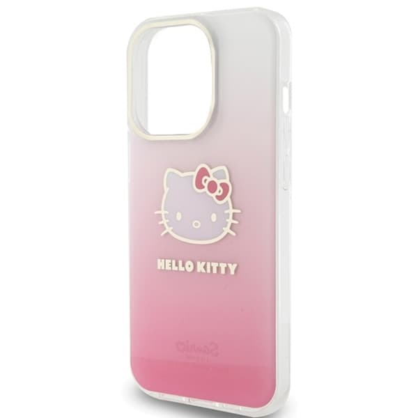 Hello Kitty Mobilskal till iPhone 13 Pro Kitty Head - Rosa
