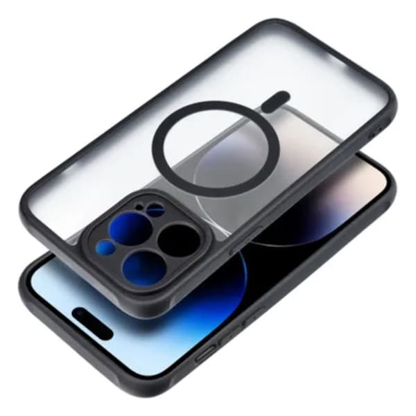 Mobiilikuori iPhone 14 Pro Max Magsafe Matte - Musta
