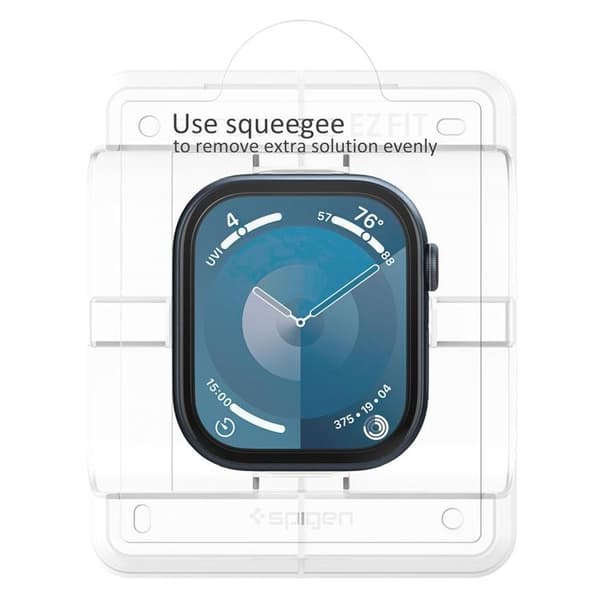 Spigen [2-Pack] Apple Watch 46mm Series 10 -näytönsuoja Elite Shield