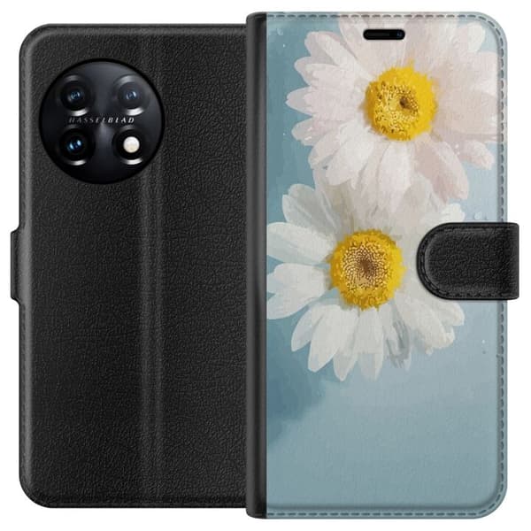 OnePlus 11 tegnebog med sommerblomster