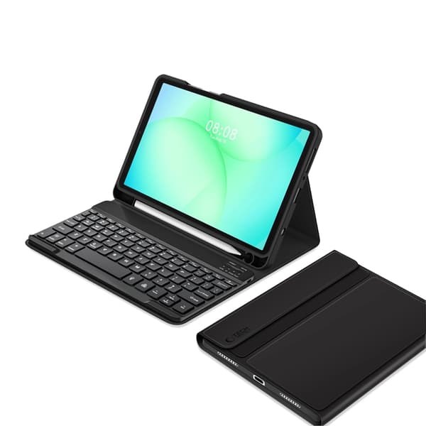 Tech-Protect Galaxy Tab A9 Tastaturetui - Sort