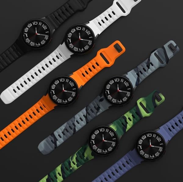 Tech-Protect Galaxy Watch 4/5/5 Pro/6/7/FE Armbånd - Sort