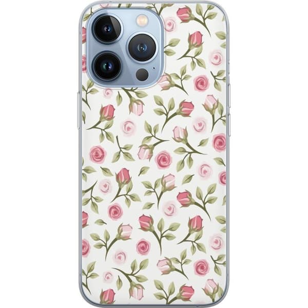 Telefontaske til Apple iPhone 13 Pro med blomster