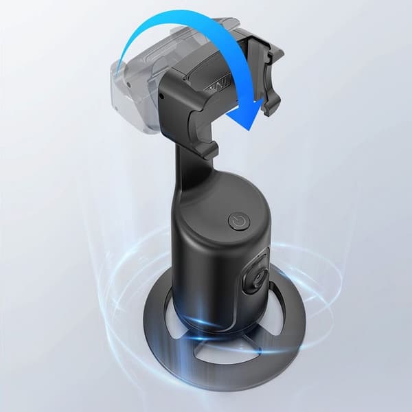Inteligent selfiestick Stand med face-tracking - Svart