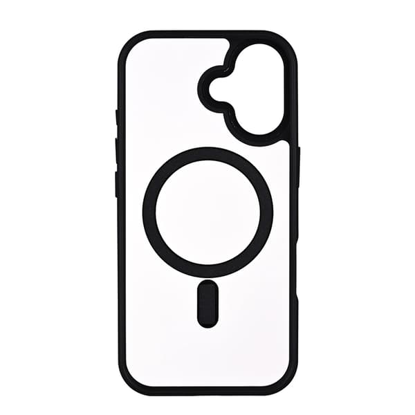 ONSALA iPhone 17 MagSafe Bumper - Musta-Kirkas