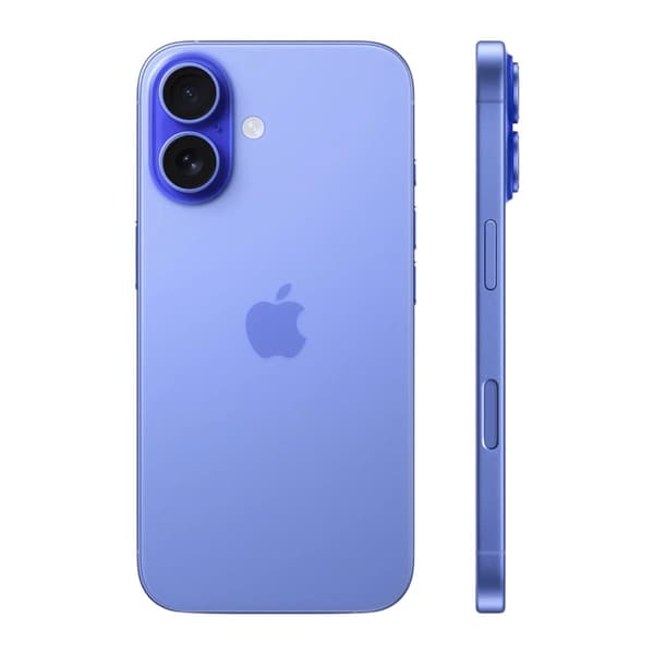 (NY) Apple iPhone 16 128GB - Blå