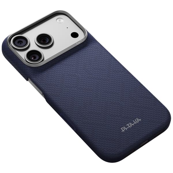 PITAKA Mobilcover Til iPhone 18 Pro Max/17 Pro Max Magsafe Edge PTK Sapphire