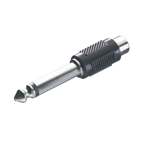 Vivanco Audioadapter, 1x6.3mm han - 1xRCA hun