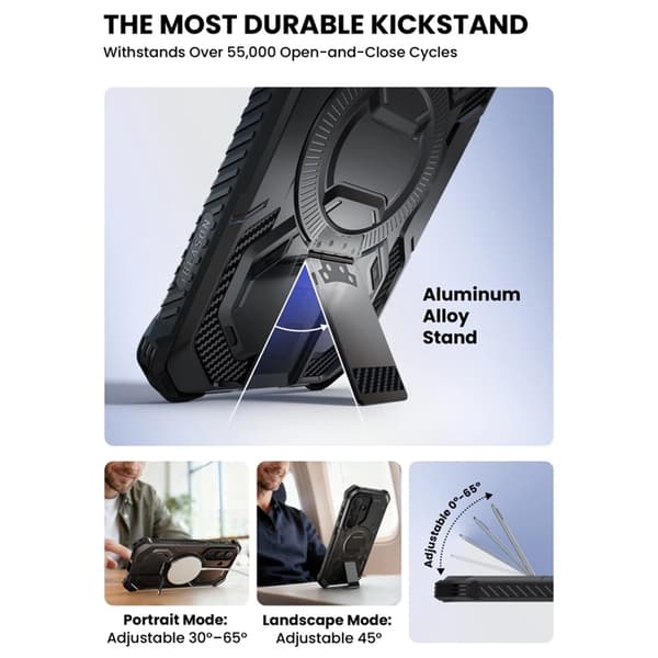 SupCase Telefontaske Til Galaxy S26 Magsafe IBLSN Armorbox - Sort