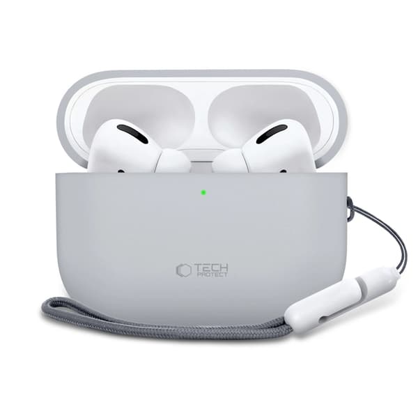 Tech-Protect Apple Airpods Pro 3 Etui Silikone - Crayon Grå