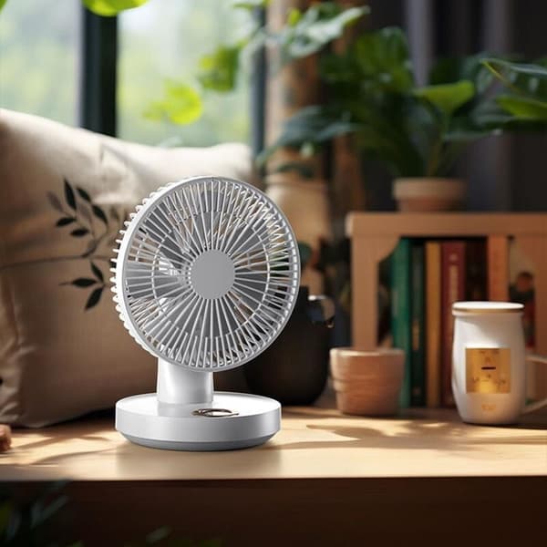 Skrivebordsventilator LLD-F77 - Beige