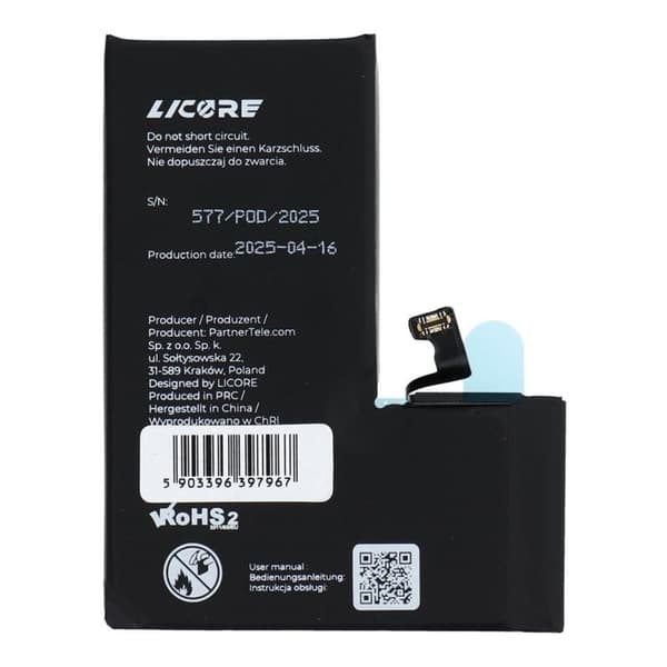 iPhone 15 Pro Batteri 3274mAh LICORE