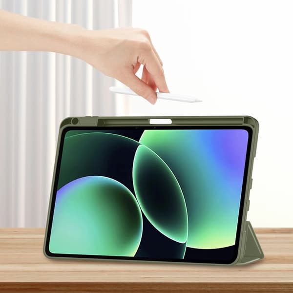 Tech-Protect-kotelo Xiaom Pad 7/7 Prolle - Männynvihreä