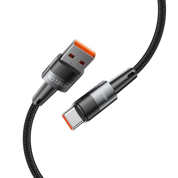 Tech-Protect USB-C–USB-A-kaapeli Ultraboost 1m - Harmaa