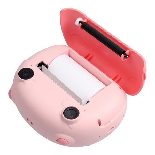 Barn Kamera Med Printer - Rosa
