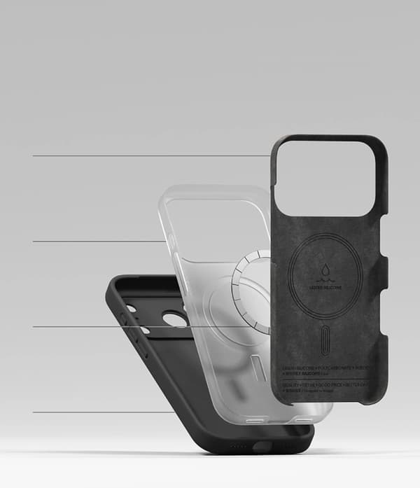 Ringke Mobilskal För iPhone 18 Pro Max/17 Pro Max Magsafe Magnetic Silikon