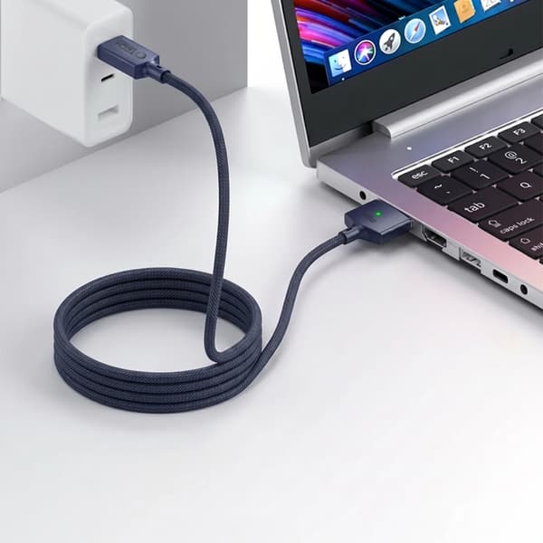 Tech-Protect Macbook-kabel USB-C til Magsafe 3 140w 2m Ultraboost - Blå