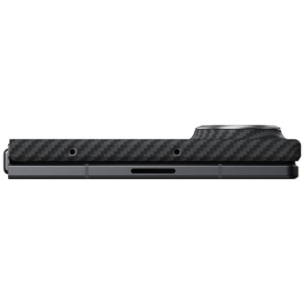 PITAKA-puhelinkotelo Galaxy Z Fold 8 Magsafe Edge - Musta-harmaa