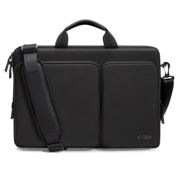 Tech-Protect Computertaske 17" Defender - Sort