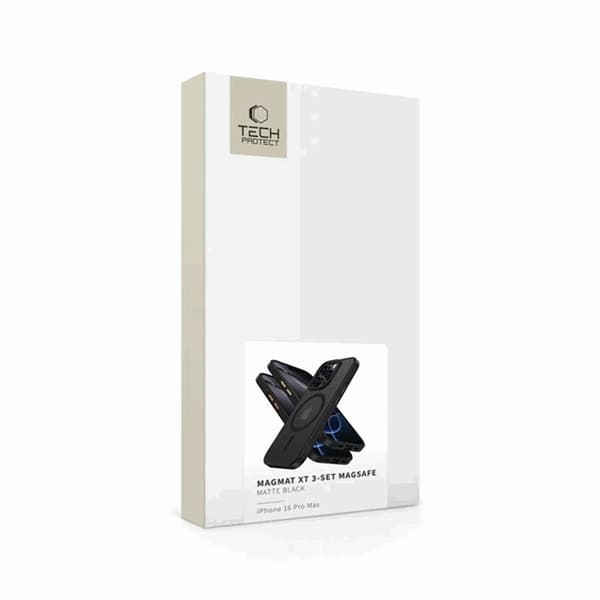 Tech-Protect Mobilskal till iPhone 16 Pro Max Magmat XT 3-Set