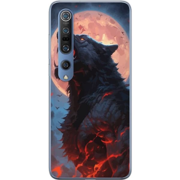 Taske til Xiaomi Mi 10 Pro 5G med Howling Wolf