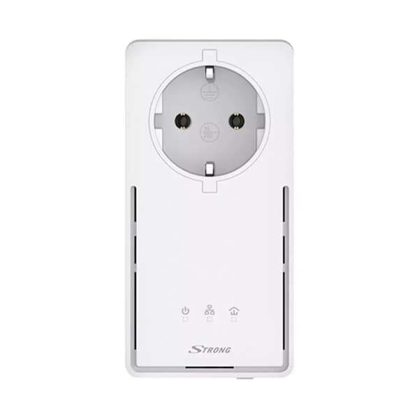 Strong Powerline 2000 Kit Hem Internet Plug - Vit