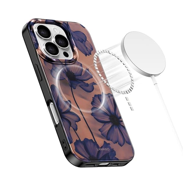 Tech-Protect Mobilskal till iPhone 16 Pro Max Magsafe Lamano - Velvet Night