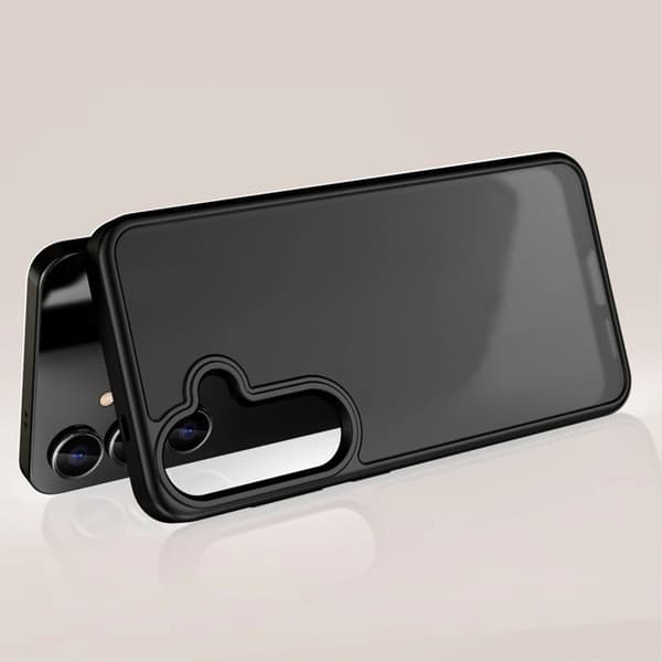 Tech-Protect Telefontaske til Galaxy S25 FE Magmat - Mat Sort
