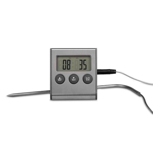 XAVAX Kødtermometer Digital Timer Kabelsensor