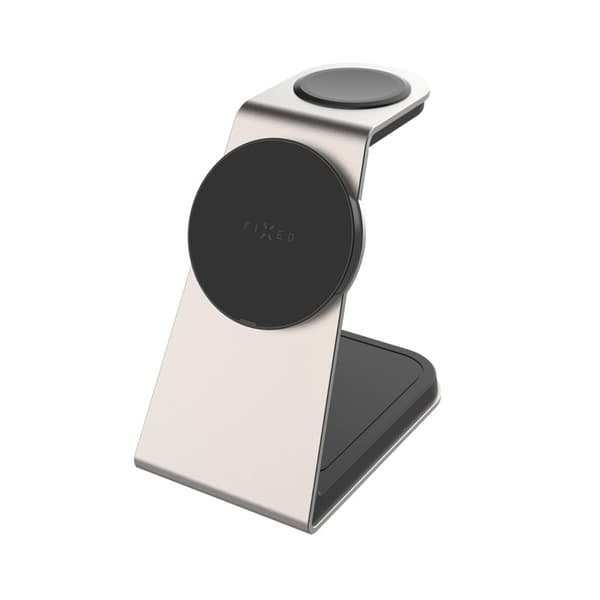 FIXED 3i1 Mag ALU Qi2 Trådløs Ladestation Titanium