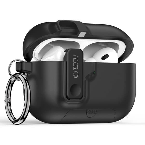 Tech-Protect Apple Airpods Pro 3 Etui Slim Hook - Sort