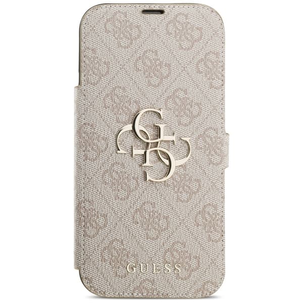 Guess iPhone 17 Pro Max Plånboksfodral Metal Logo - Rosa