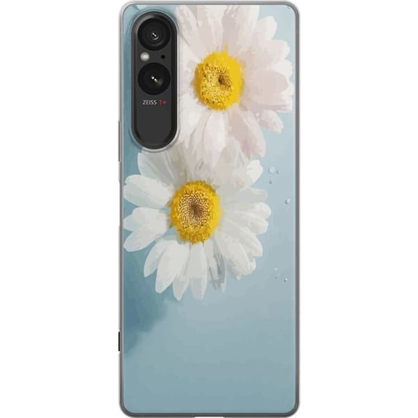 Mobiletui til Sony Xperia 5 V med sommerblomster