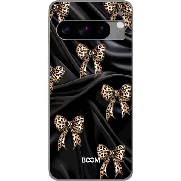 Telefontaske til Google Pixel 8 Pro med Leopard Bow