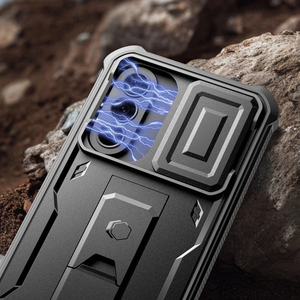 Tech-Protect [2-Pack] Mobilskal För Galaxy A57 5G Kevlar Camplus - Svart