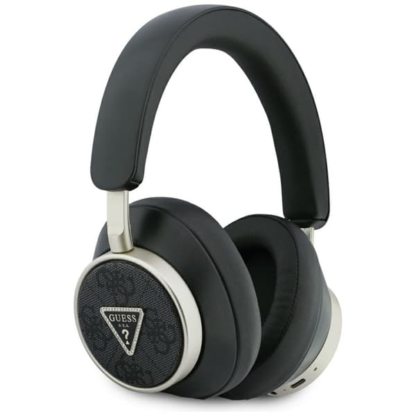Guess Over-Ear Hörlurar ENC Bluetooth 4G Triangle Logo - Svart