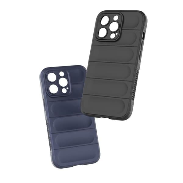 iPhone 13 Pro Max Skal Flexible Armored Magic Shield - Mörkblå
